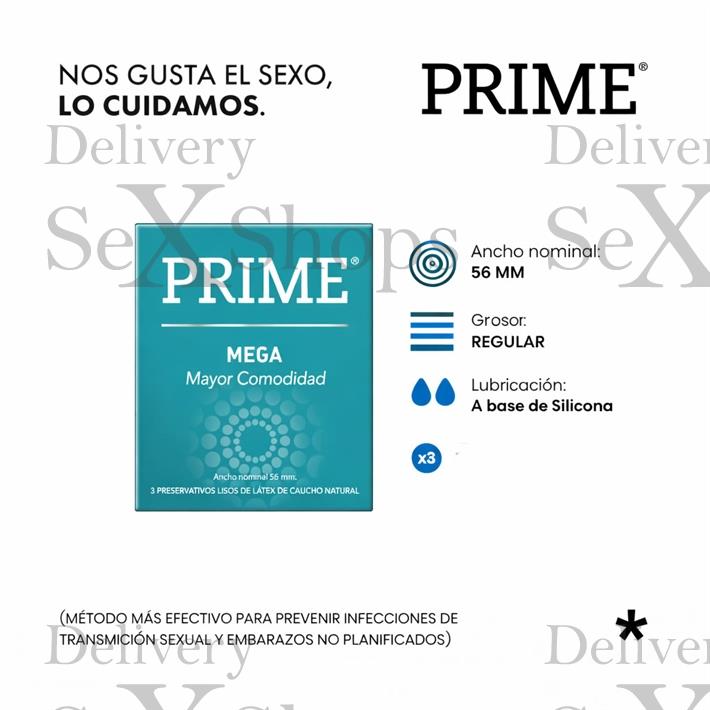 Preservativo Prime Mega